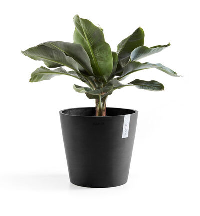 Ecopots Amsterdam sort 40 cm Ecopots Amsterdam sort 40 cm